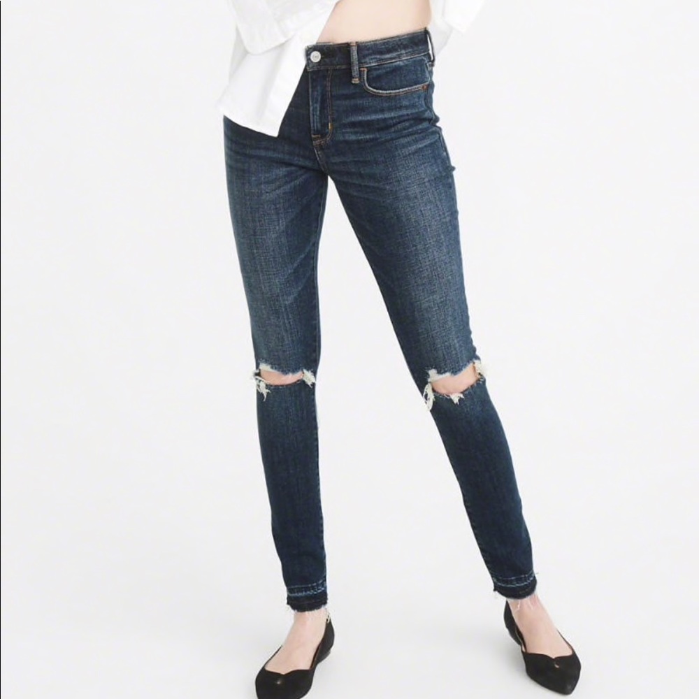 Abercrombie & Fitch low rise Harper skinny 4/27R